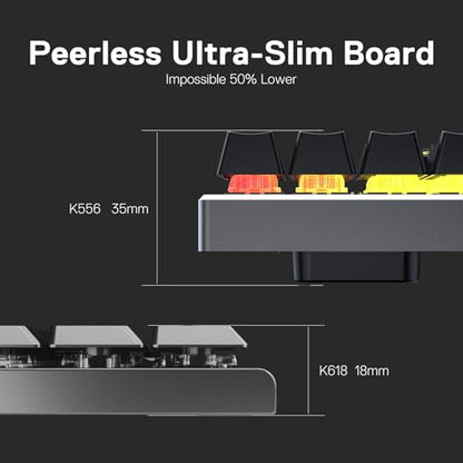 Redragon K618 Horus Wireless RGB Mechanical Keyboard