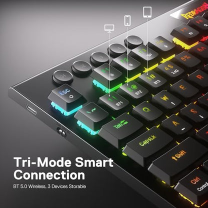 Redragon K618 Horus Wireless RGB Mechanical Keyboard