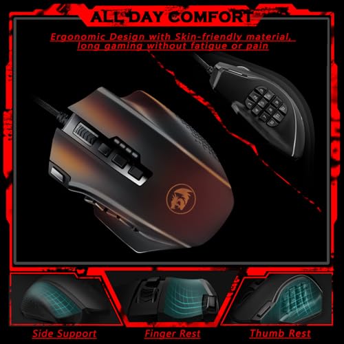 Redragon M901K Elite RGB MMO Mouse