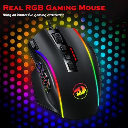 Redragon M901K Elite RGB MMO Mouse