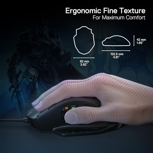 Redragon M908 Impact RGB LED MMO Mouse