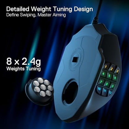 Redragon M908 Impact RGB LED MMO Mouse
